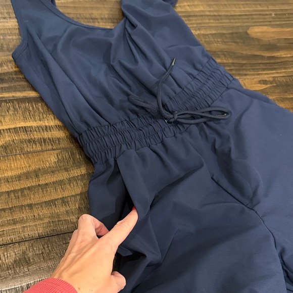 Abercrombie & Fitch Midnight Blue Jumpsuit Romper - Picture 7 of 7